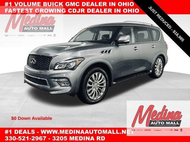 2017 INFINITI QX80 Vehicle Photo in MEDINA, OH 44256-9631