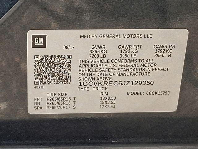 2018 Chevrolet Silverado 1500 Vehicle Photo in DANBURY, CT 06810-5034