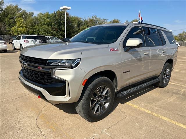 Used 2021 Chevrolet Tahoe Z71 with VIN 1GNSKPKD9MR488921 for sale in Enid, OK