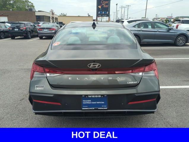 2024 Hyundai ELANTRA Vehicle Photo in Merrillville, IN 46410