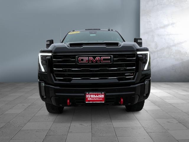 Used 2024 GMC Sierra 2500HD AT4 with VIN 1GT49PEY2RF124229 for sale in Clinton, IA