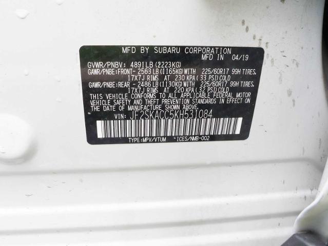 2019 Subaru Forester Vehicle Photo in Dallas, TX 75209