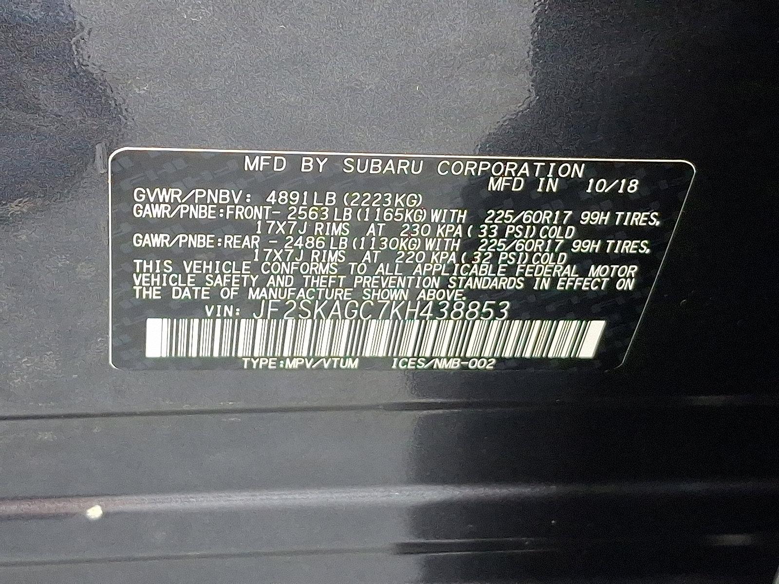 2019 Subaru Forester Vehicle Photo in Harrisburg, PA 17111