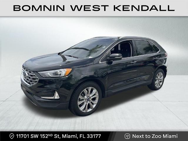 Used 2019 Ford Edge Titanium with VIN 2FMPK3K97KBC64335 for sale in Miami, FL