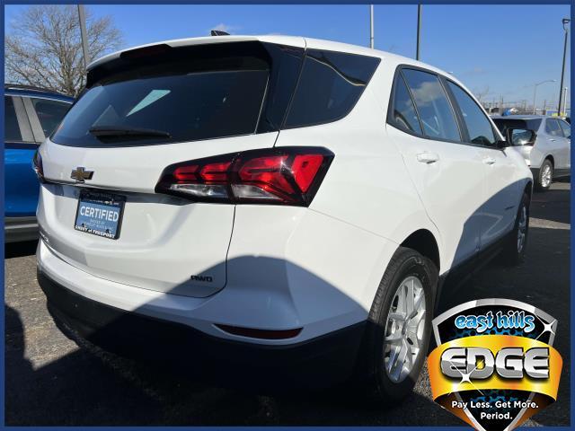 Certified 2022 Chevrolet Equinox LS with VIN 3GNAXSEV1NS171959 for sale in Freeport, NY
