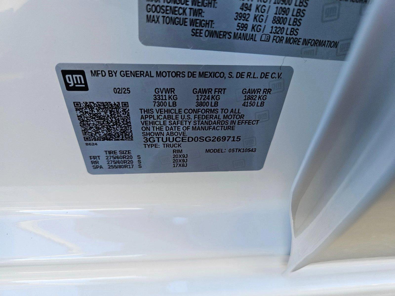 2025 GMC Sierra 1500 Vehicle Photo in LAS VEGAS, NV 89146-3033