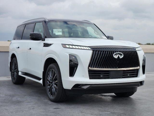 Certified 2025 INFINITI QX80 Autograph 4WD with VIN JN8AZ3CC9S9602559 for sale in Dallas, TX