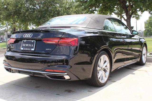 2022 Audi A5 Cabriolet Vehicle Photo in HOUSTON, TX 77090