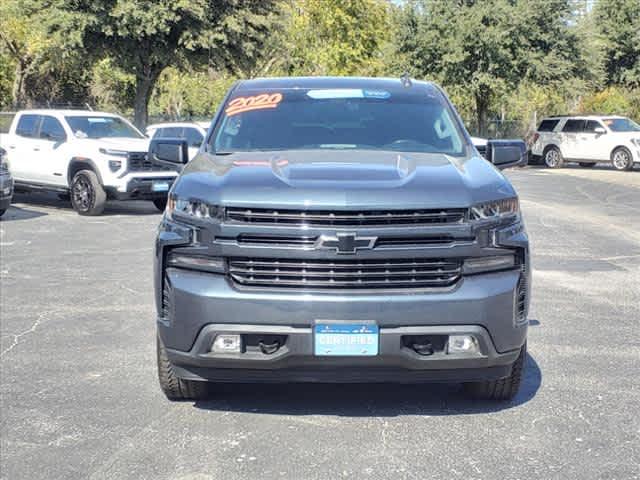 Certified 2020 Chevrolet Silverado 1500 RST with VIN 3GCUYEED0LG385949 for sale in Decatur, TX