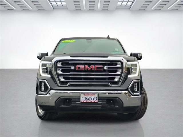 Used 2021 GMC Sierra 1500 SLT with VIN 1GTP8DED6MZ197011 for sale in Sonoma, CA