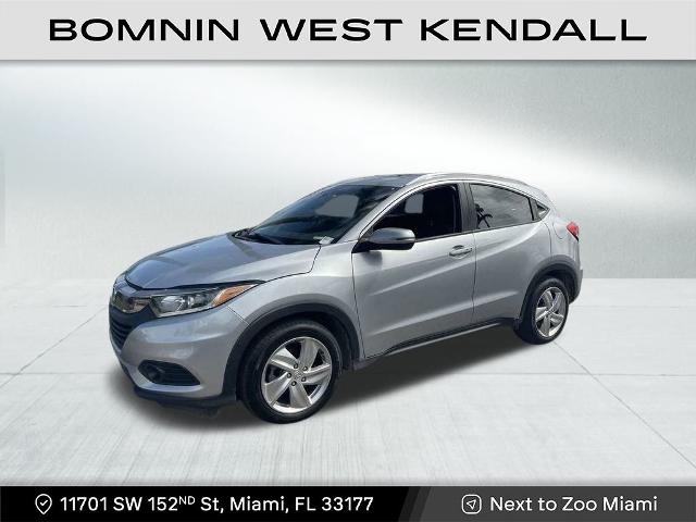 Used 2019 Honda HR-V EX with VIN 3CZRU5H55KM707789 for sale in Miami, FL