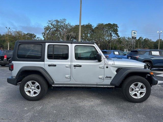 Used 2023 Jeep Wrangler 4-Door Sport S with VIN 1C4HJXDN3PW505360 for sale in Inverness, FL