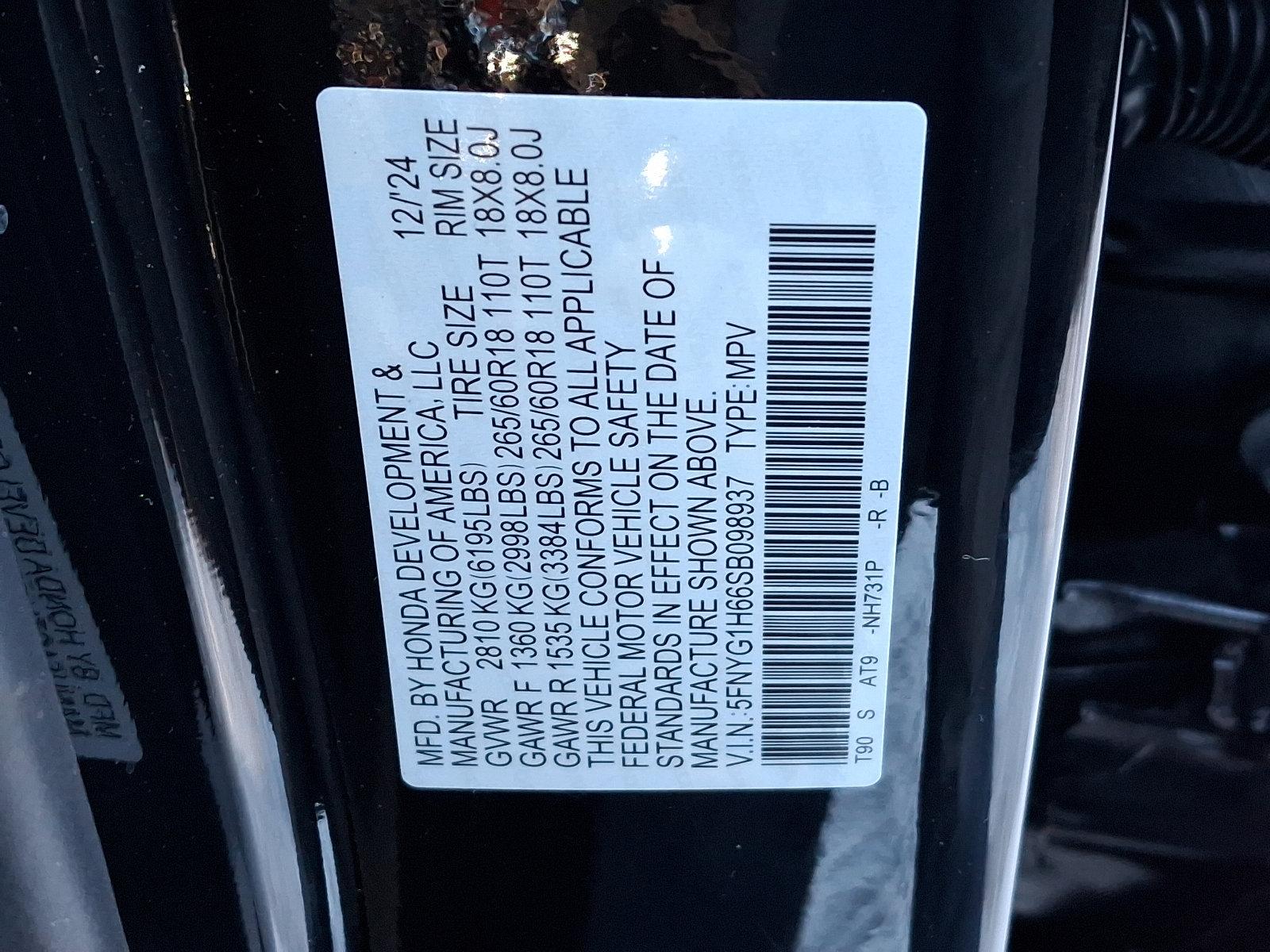 2025 Honda Pilot Vehicle Photo in Harrisburg, PA 17111