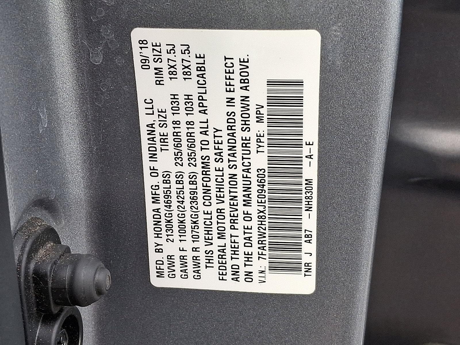 2018 Honda CR-V Vehicle Photo in Harrisburg, PA 17111