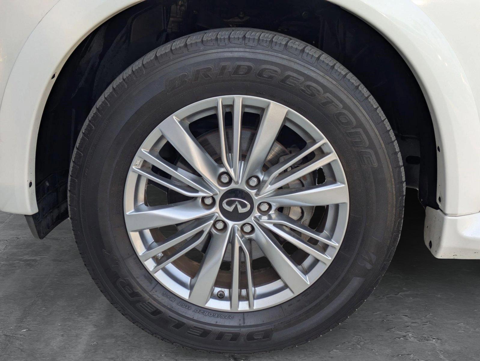 Used White 2018 INFINITI QX80 RWD for sale at AutoNation