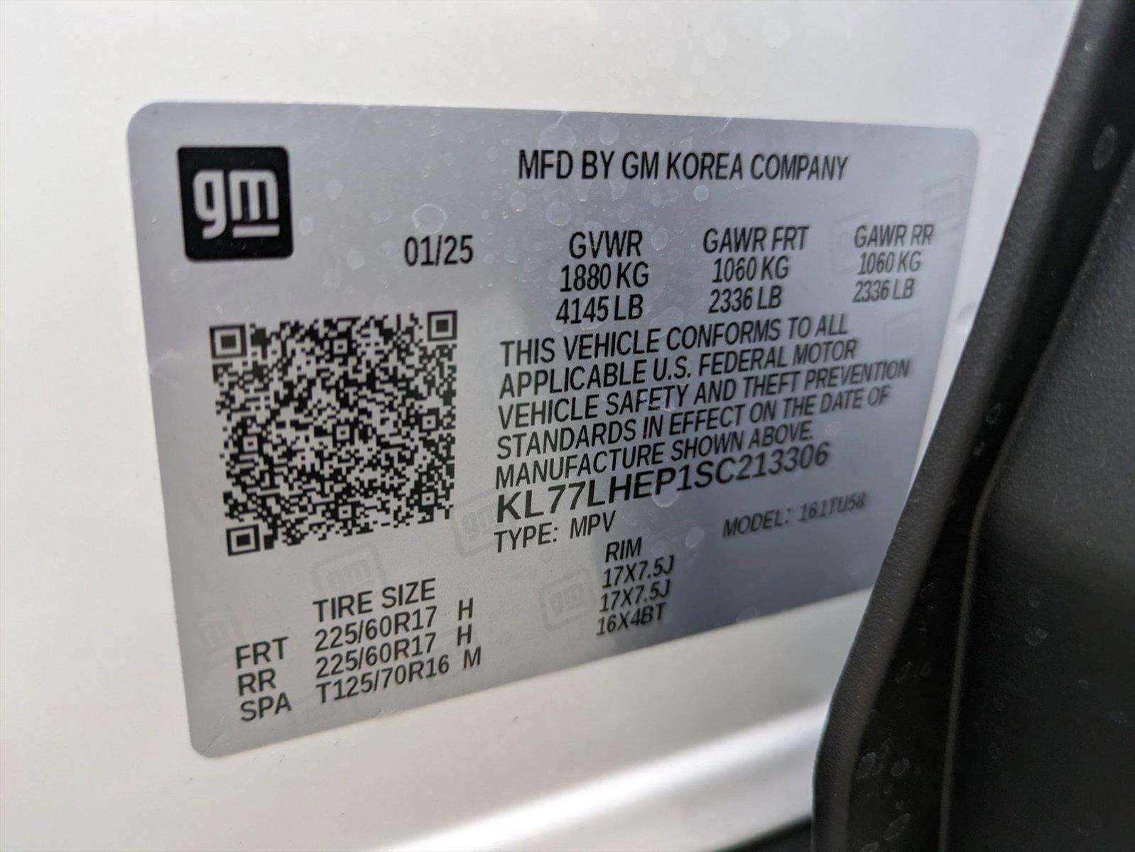 2025 Chevrolet Trax Vehicle Photo in MESA, AZ 85206-4395