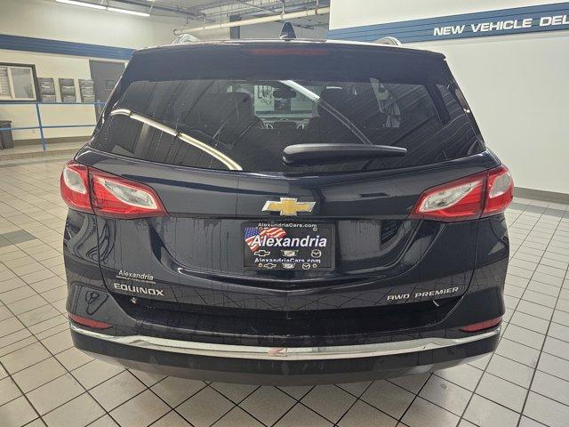 Certified 2020 Chevrolet Equinox Premier with VIN 3GNAXXEV7LS736645 for sale in Alexandria, MN