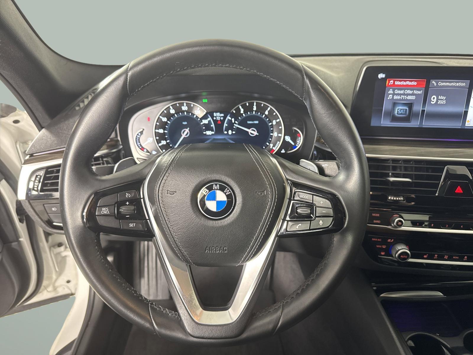 2018 BMW 5 Series Vehicle Photo in GEORGETOWN, TX 78626-7508