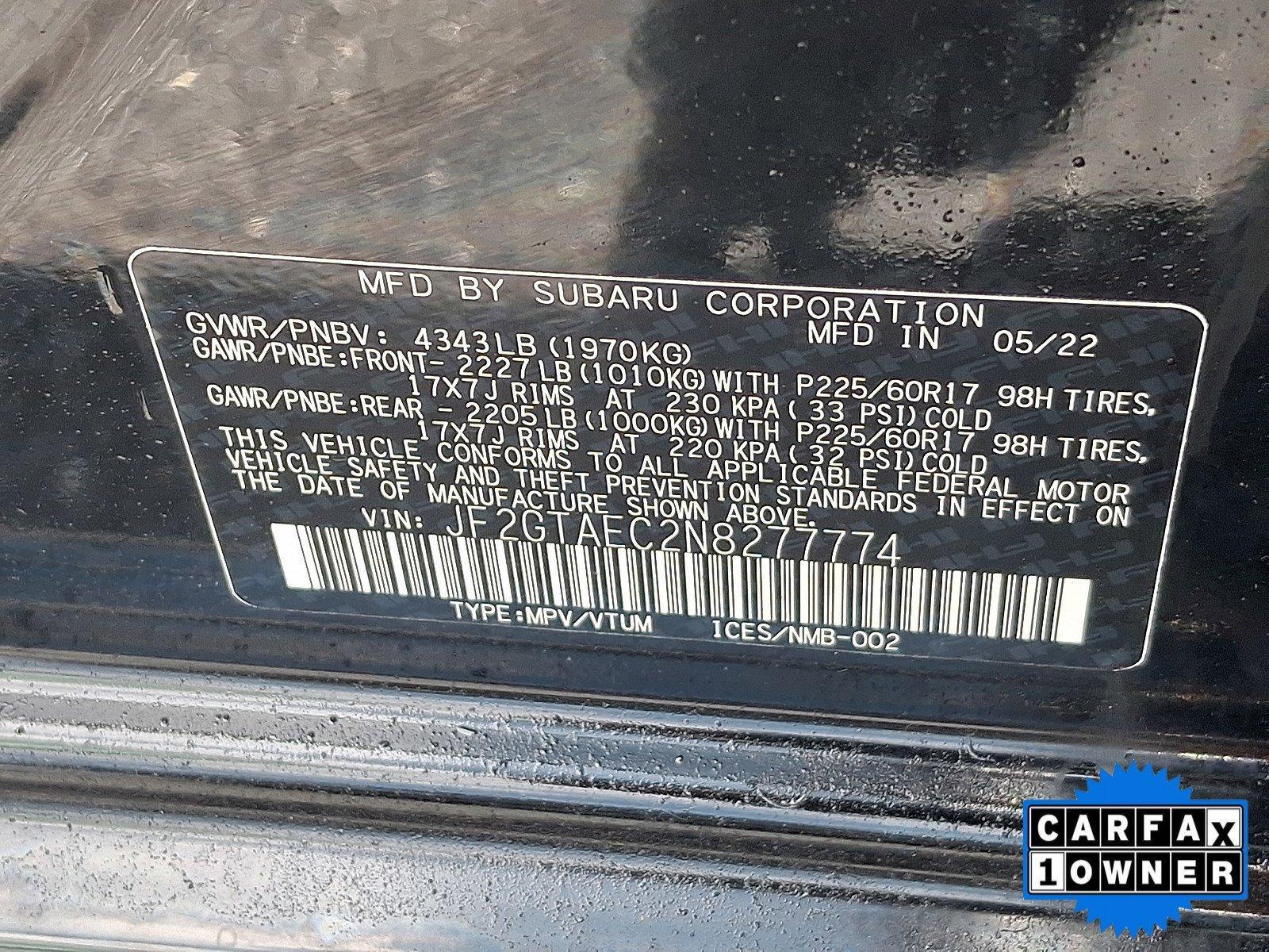 2022 Subaru Crosstrek Vehicle Photo in Harrisburg, PA 17111