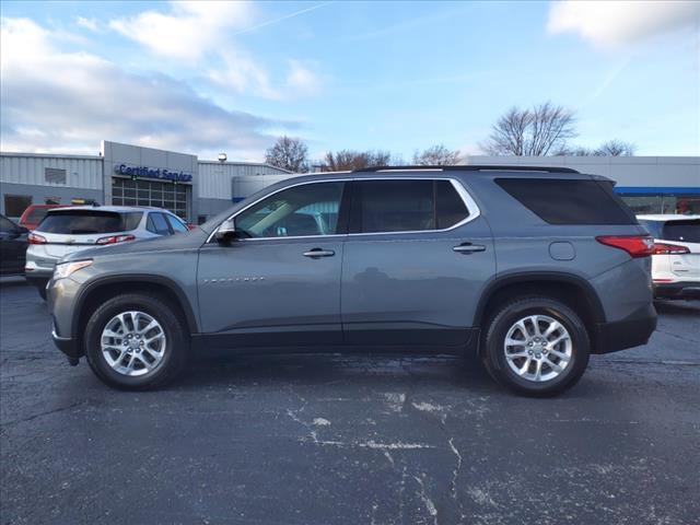 Used 2020 Chevrolet Traverse 3LT with VIN 1GNEVHKW6LJ328777 for sale in Marion, IN