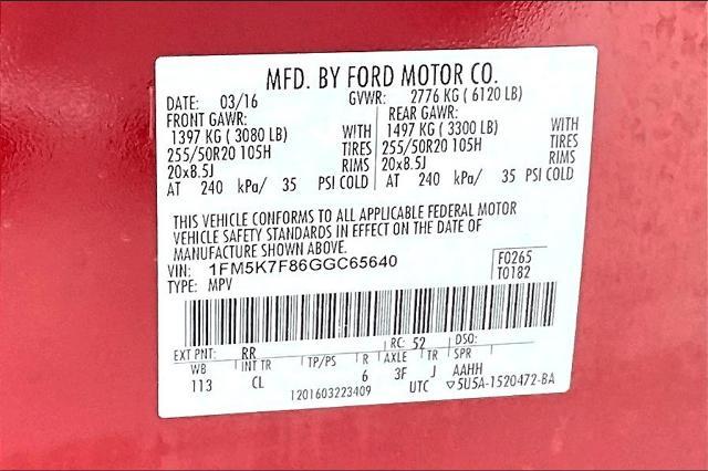 2016 Ford Explorer Vehicle Photo in Grapevine, TX 76051