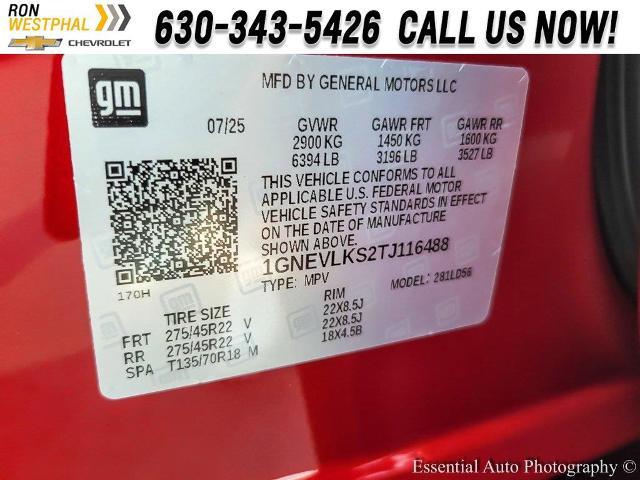 2026 Chevrolet Traverse Vehicle Photo in AURORA, IL 60503-9326