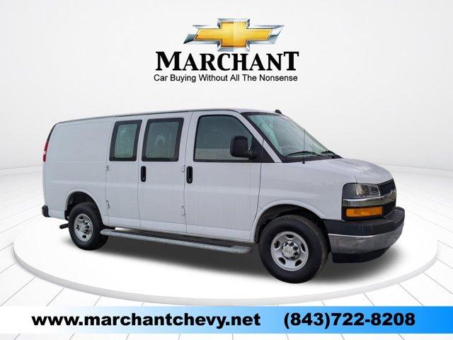 Summit White 2024 Chevrolet Express Cargo 2500 RWD Van Rear-Wheel Drive 8-Speed Automatic
