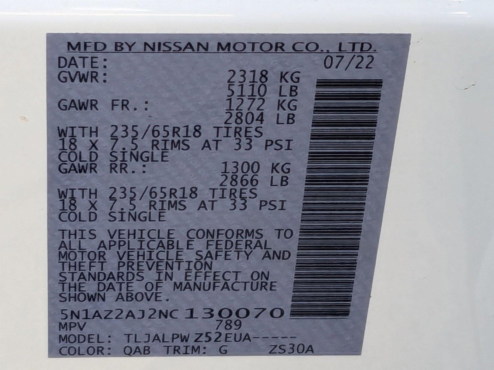 2022 Nissan Murano Vehicle Photo in Pembroke Pines , FL 33084