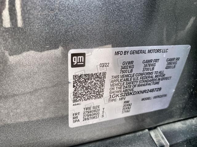 2022 GMC Yukon Vehicle Photo in WILLIAMSVILLE, NY 14221-2883