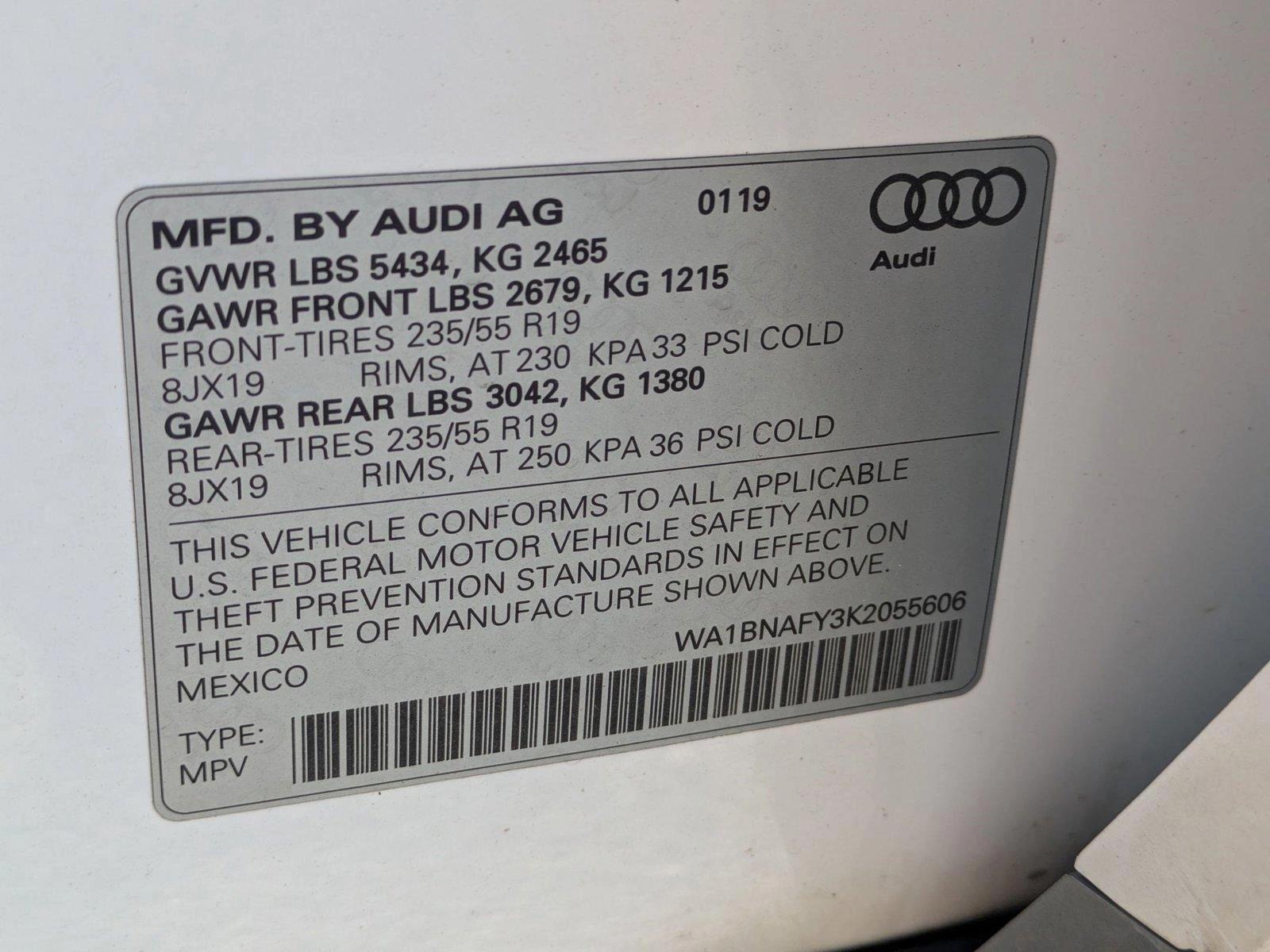 2019 Audi Q5 Vehicle Photo in Sarasota, FL 34231
