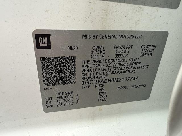 2021 Chevrolet Silverado 1500 Vehicle Photo in MADISON, WI 53713-3220