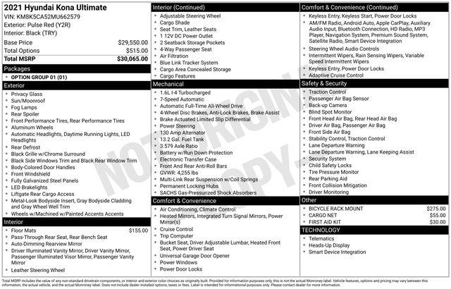 2021 Hyundai Kona Vehicle Photo in DANBURY, CT 06810-5034