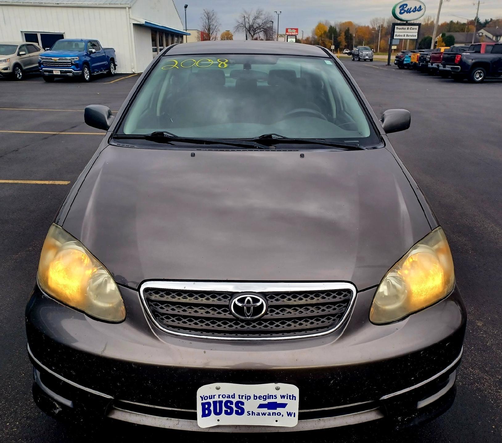 Used 2008 Toyota Corolla S with VIN 1NXBR32E98Z024676 for sale in Shawano, WI