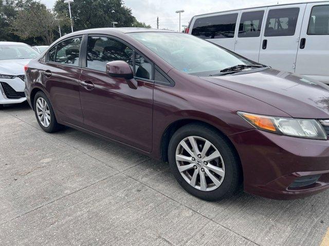 Used 2012 Honda Civic EX with VIN 2HGFB2F83CH551747 for sale in Jersey Village, TX