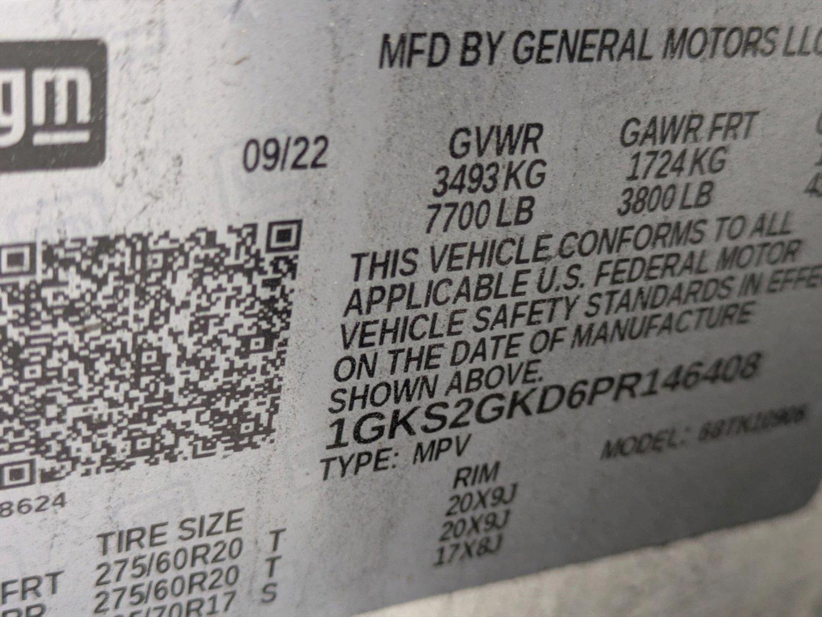 2023 GMC Yukon XL Vehicle Photo in WEST PALM BEACH, FL 33407-3296