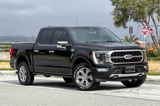 Used 2021 Ford F-150 Platinum with VIN 1FTFW1E80MFA37694 for sale in Redwood City, CA