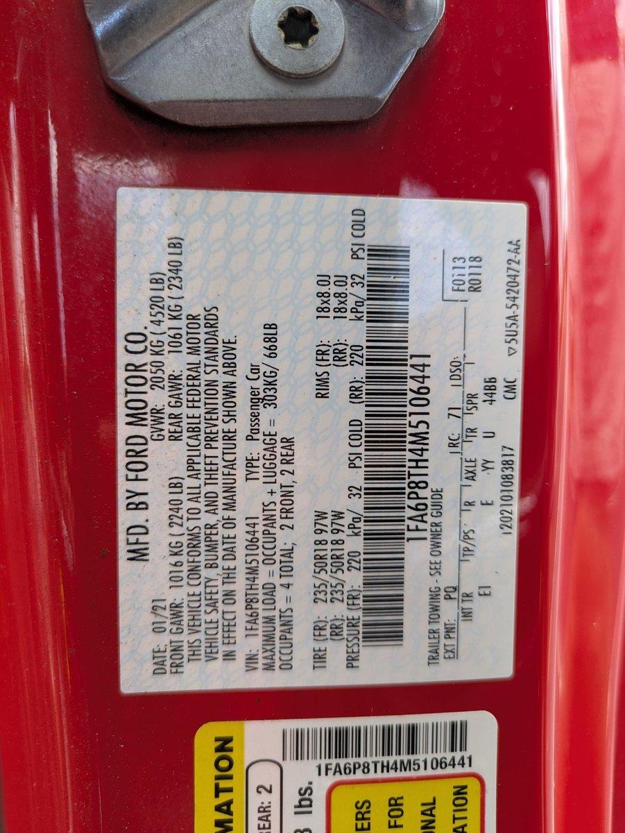2021 Ford Mustang Vehicle Photo in Sanford, FL 32771