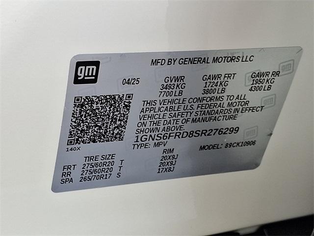 2025 Chevrolet Suburban Vehicle Photo in MILFORD, DE 19963-6122