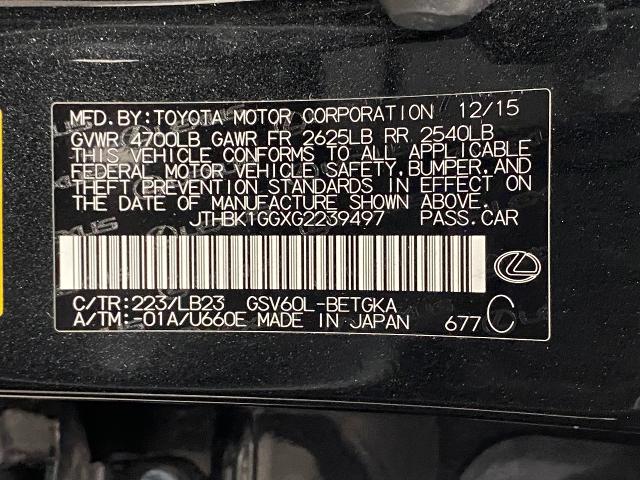 2016 Lexus ES 350 Vehicle Photo in Appleton, WI 54913