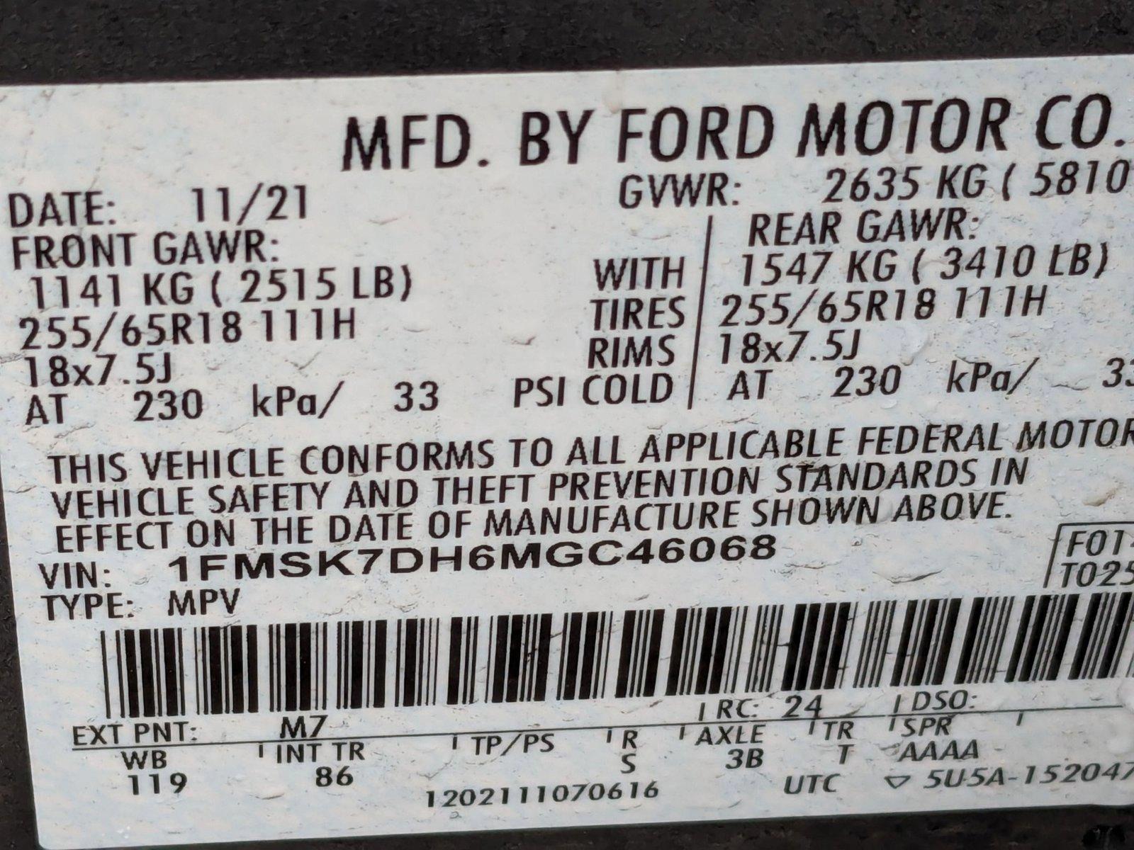 2021 Ford Explorer Vehicle Photo in Miami, FL 33015