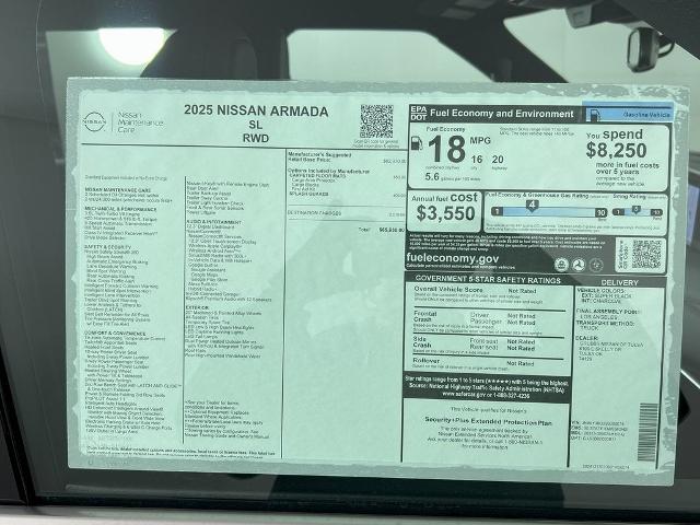 2025 Nissan Armada Vehicle Photo in Tulsa, OK 74129