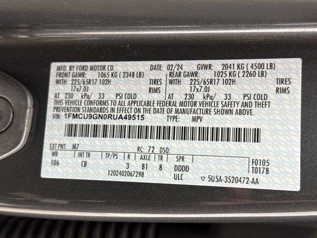 2024 Ford Escape Vehicle Photo in Charlotte, NC 28273