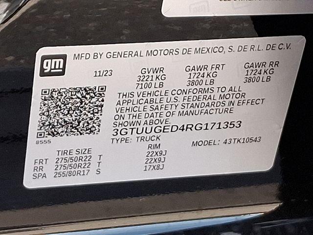 2024 GMC Sierra 1500 Vehicle Photo in DANBURY, CT 06810-5034