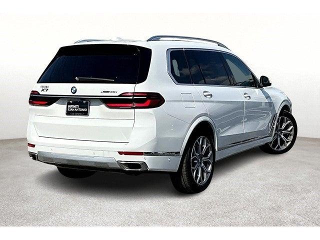 2024 BMW X7 xDrive40i Vehicle Photo in San Antonio, TX 78230