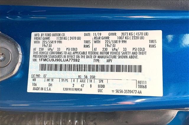 2020 Ford Escape Vehicle Photo in Kansas City, MO 64114