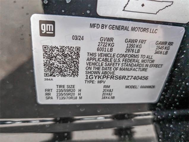 2024 Cadillac XT6 Vehicle Photo in LITTLETON, CO 80124-2754