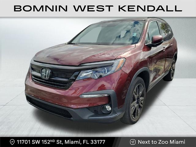 Used 2022 Honda Pilot SE with VIN 5FNYF5H28NB021997 for sale in Miami, FL