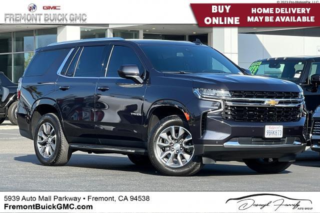 Used 2022 Chevrolet Tahoe LS with VIN 1GNSCMKD5NR307679 for sale in Newark, CA