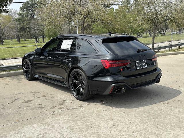 2025 Audi RS 6 Avant Vehicle Photo in HOUSTON, TX 77090