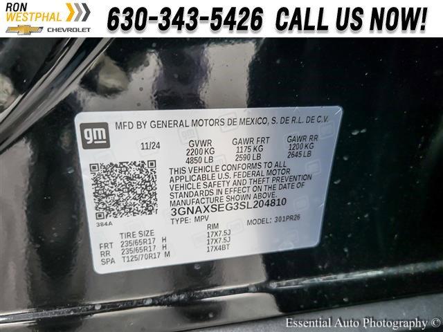 2025 Chevrolet Equinox Vehicle Photo in AURORA, IL 60503-9326